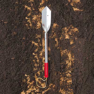 long handled trowel