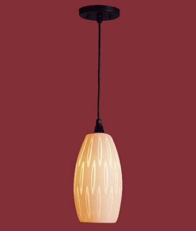 pendant lighting - embossed