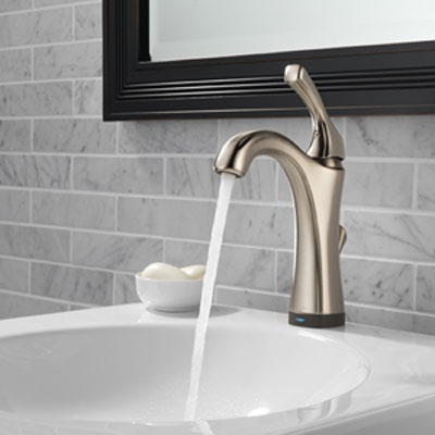 hands free bath faucet found at the 2011 International Builder's Show