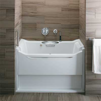 universal design walk-in tub found at the 2011 International Builder's Show