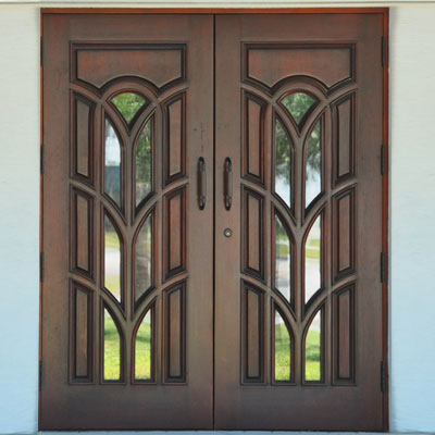 custom architectural doors found at the 2011 International Builder's Show