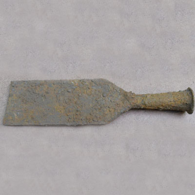 Chisel found at the Titlow family home in Bedford, Massachusetts 