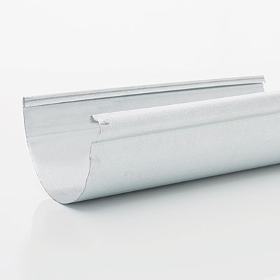 piece of steel gutter