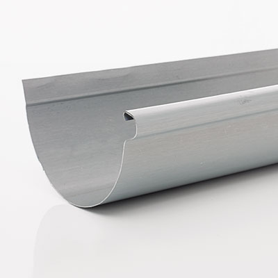 piece of zinc gutter