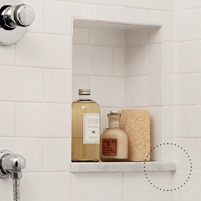 shower niche