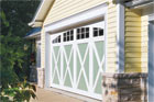 Carriage style garage door