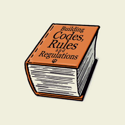 illustration of rules and regulations book