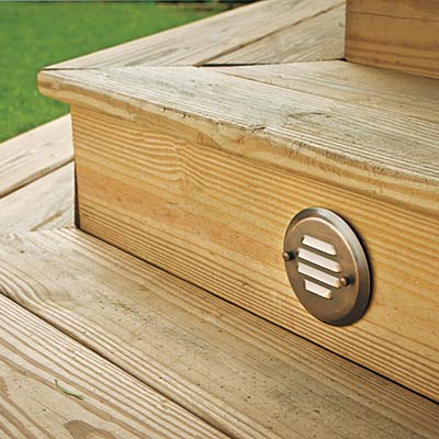 deck riser light