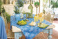 Outdoor patio dining room area