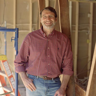 portrait of master carpenter norm abram