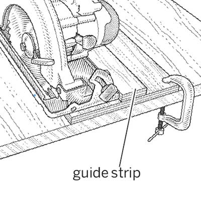 illustration of circular saw