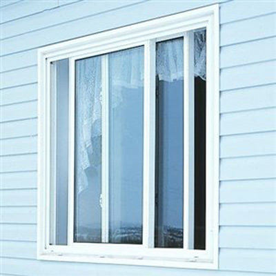 sliding window slightly ajar