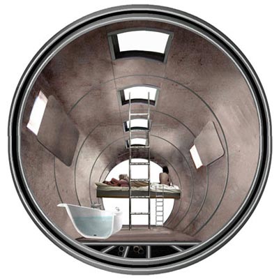 inside a KEG Apartment in Athens, Greece