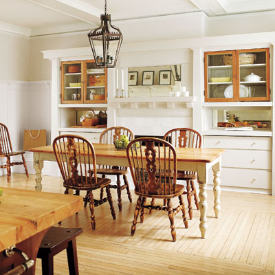 The Miller Pelaez family dining room after the remodel