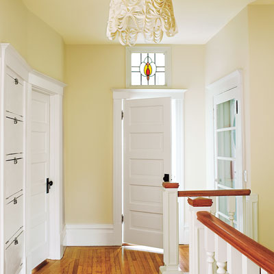 Second floor hallway and bathroom