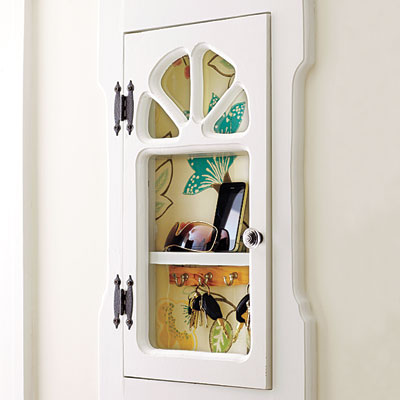 Cabinet decorating the new MIller Pelaez kitchen