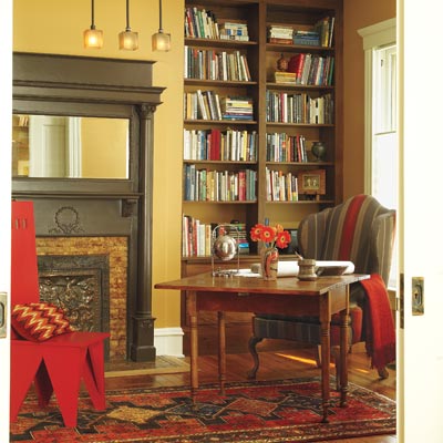 Folk victorian parlor