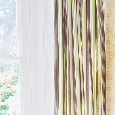 Striped Curtains | One Living Room, Four Great Designs | This Old ...