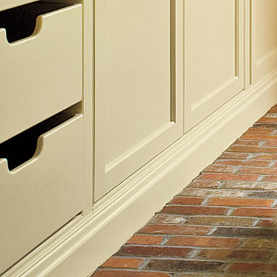 mudroom with pull out drawers