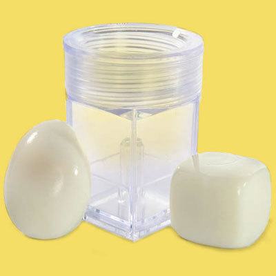 the Chickenborg Egg Cuber for hard-boiled eggs