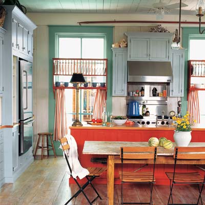 Cottage Kitchen Colors