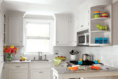 a small kitchen remodeled to create more space