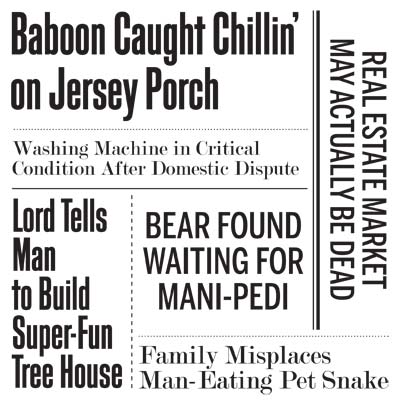 newspaper headlines