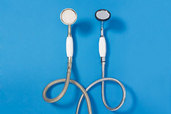 Vintage-look showerheads