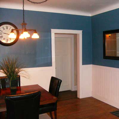 Reader's dining room after remodel