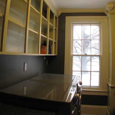 Reader's laundry room after remodel