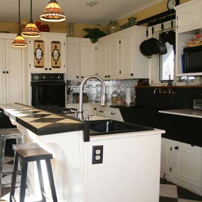 Reader's kitchen after remodel