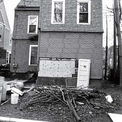 Queen anne backyard before remodel