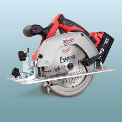 a Milwaukee circular saw