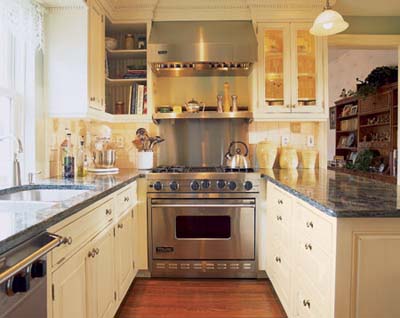 Shaped Kitchen Design Ideas on Fashioned Feel   Sensational Space Saving Kitchens   This Old House