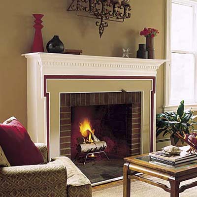 add a fireplace for Santa