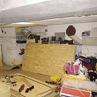 Basement Theater Before
