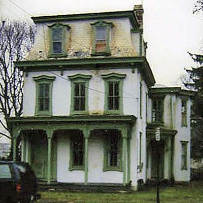 Second Empire house before renovation