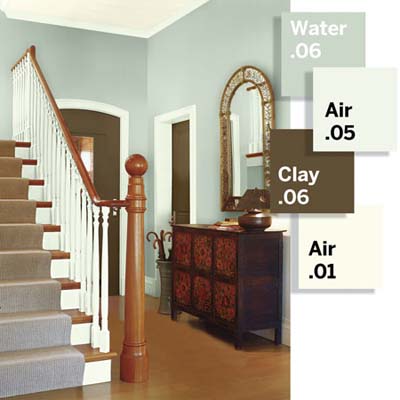 color combination for entry foyer