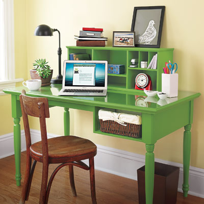 desk with storage