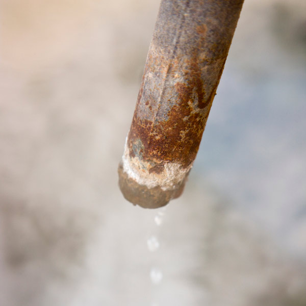 dripping steam pipe
