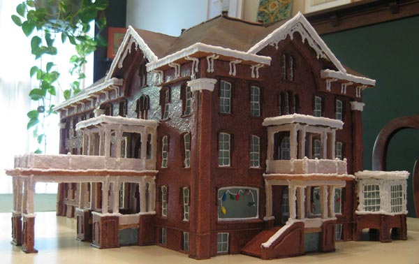 Hotel Harrington 2010 gingerbread house contest finalist