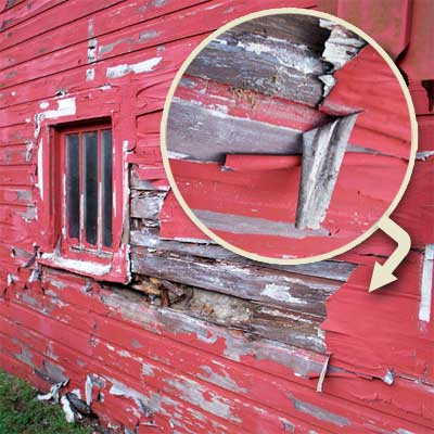 Duct-tape siding from home inspection nightmares gallery twenty-seven