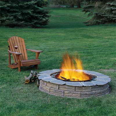 Build a Fire Pit to Turn Your Home Into a Staycation Resort