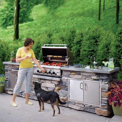 Cook Outside to Turn Your Home Into a Staycation Resort