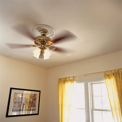 Install a Ceiling Fan to Turn Your Home Into a Staycation Resort