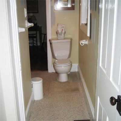 Tiny Bath, Timeless Update: Before from Best Bath Before and Afters 2012
