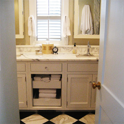 Luxury Hotel-Inspired Remodel: After from Best Bath Before and Afters 2012