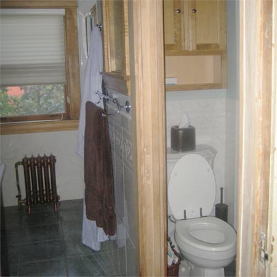 Warm and Modern: Before from Best Bath Before and Afters 2012