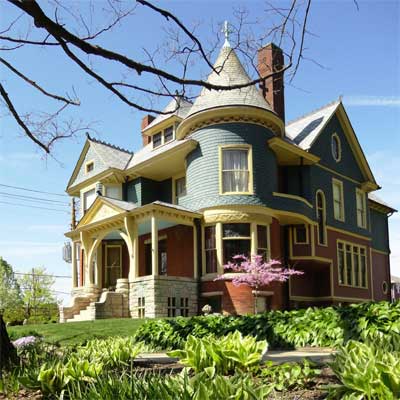 Winner: Colorful Queen Anne Restoration: After from this old house curb appeal finalists 2012