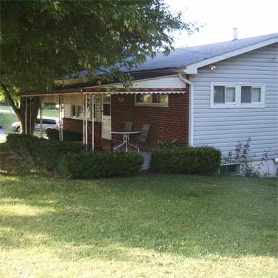 Porch Changed Entire Look of Home: Before from this old house curb appeal finalists 2012